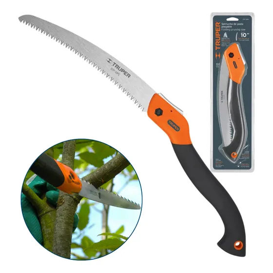 Serrucho Para Podar Arboles Camping Plegable Truper