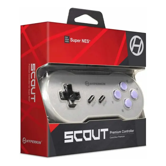 Controle Premium Hyperkin Scout Para Snes E Super Famicom