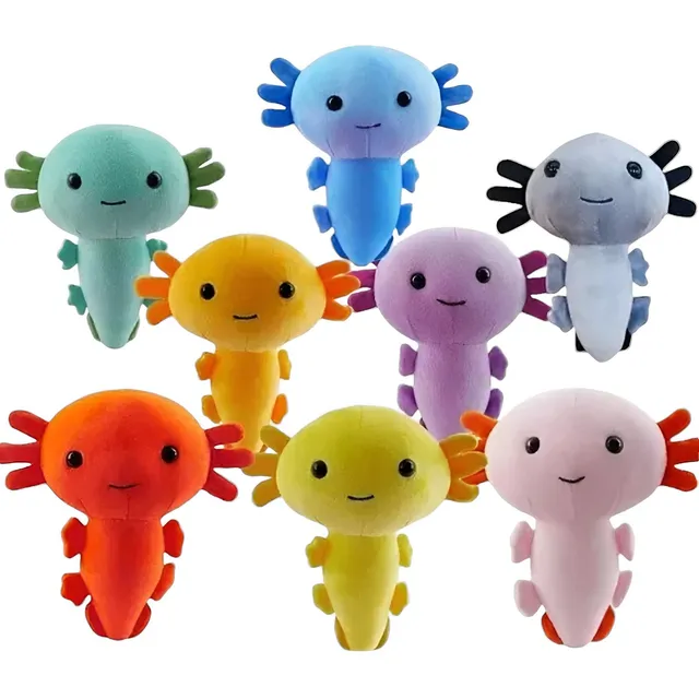 Peluche Ajolote 30 Cm Salamander Plush Axolot