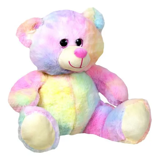 Peluche Oso Jaspeado Multicolor Grande Phi Phi Toys 30 Cm