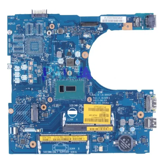 Placa Dell Inspiron 5458 5558la-b843p Aal10 I3-4005u Hdmi
