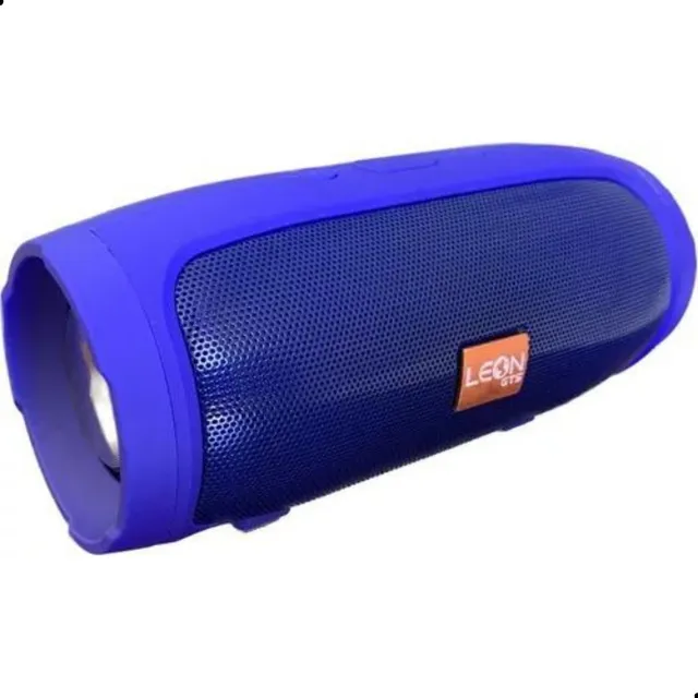 Alto-falante H'maston H007 Portátil Com Bluetooth Waterproof Azul