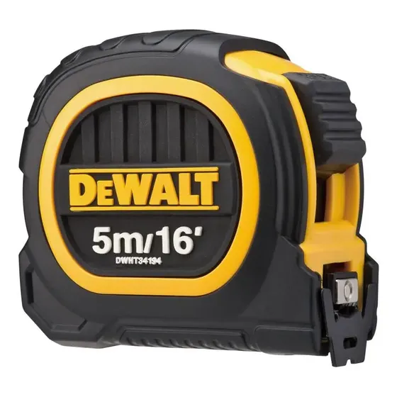 Trena Emborrachada de Bolso Dewalt DWHT34194L 5M