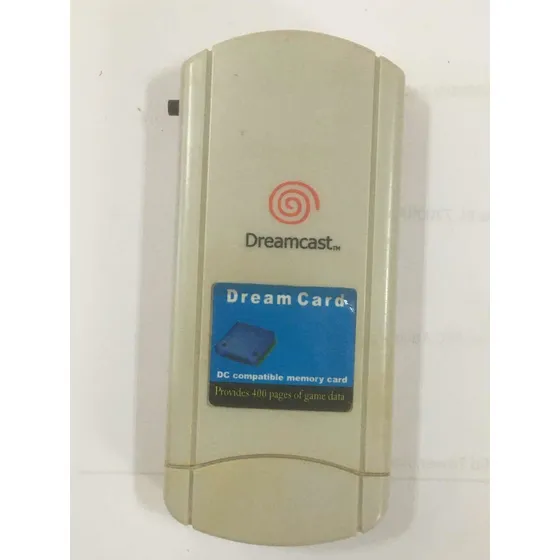 Memory Card Compatível Dreamcast Sega Dc Memória Vmu