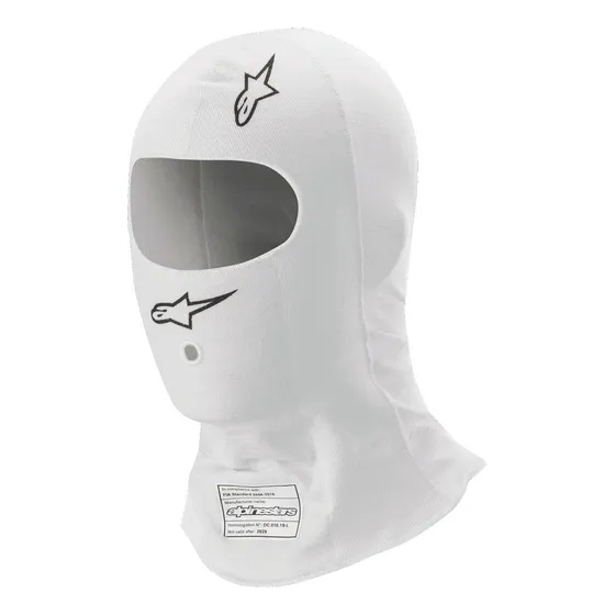 Balaclava Auto Alpinestars - Race V3 Balaclava Evo V2 Color White Talle S/m