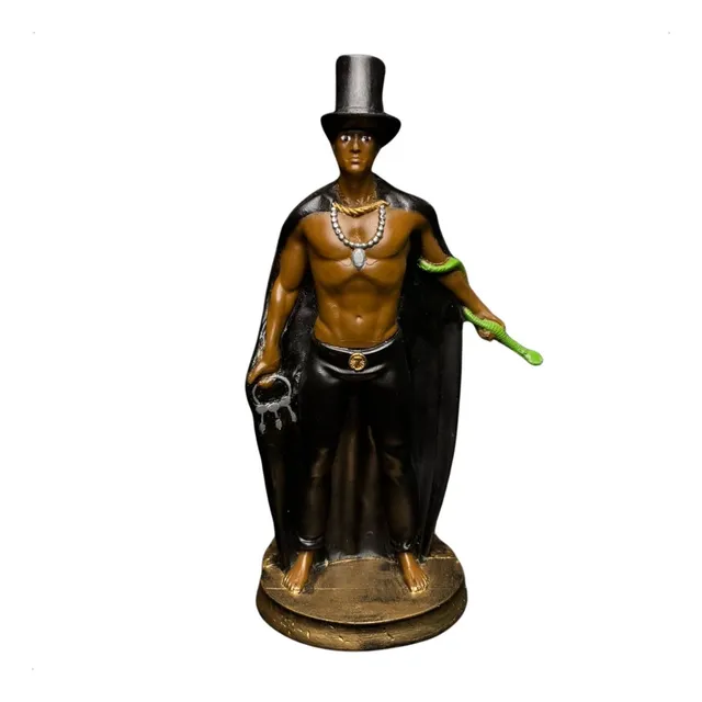 Exu Cobra (r) 21cm - Resina - Umbanda Candomble