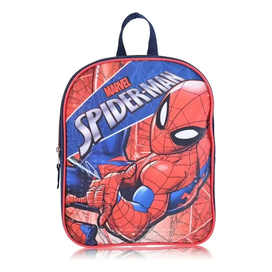 Bolso Morral Mochila Escolar Spiderman Niño Importado Ds