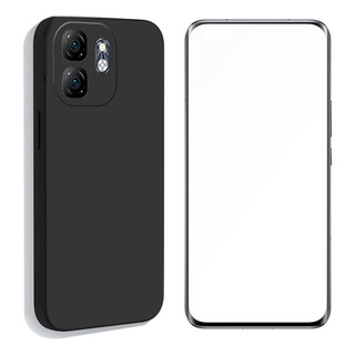 Capa Para Infinix Hot 50i Smart 9 Casca Suave E Macia+mica Capa Para Infinix Hot 50i Smart 9 Casca Suave E Macia+mica