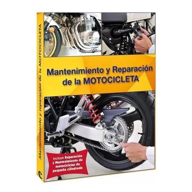 Libro Mecánica De Motos Reparación Y Mantenimiento Cultural