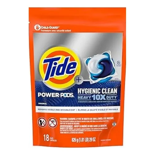 Detergente En Cápsulas Para Lavadora 18u - Hygienic Clean