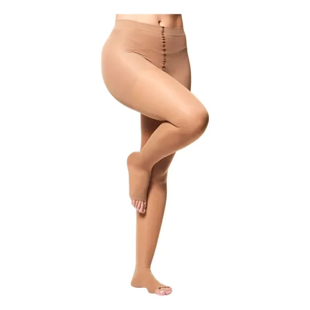Meia Calça De Compressão Kendall Sem Ponteira Mel G