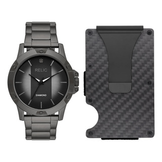 Set De Regalo Para Reloj Y Tarjetero Relic De Fossil Rylan Z Set De Regalo Para Reloj Y Tarjetero Relic De Fossil Rylan Z