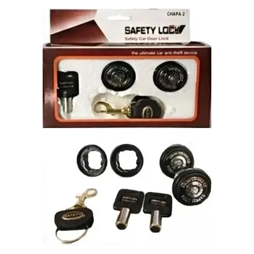 Chapa De Seguridad Para Auto Universal 2 Puertas