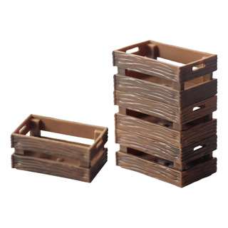 4 Uds. Contenedor De Almacenamiento De Caja De Madera Para 4 Uds. Contenedor De Almacenamiento De Caja De Madera Para