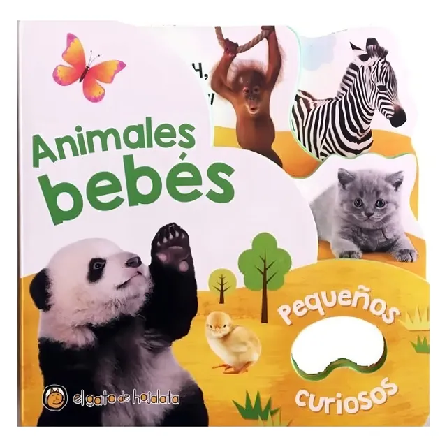 Animales Bebes - Pequeños Curiosos - Libro De Goma Eva