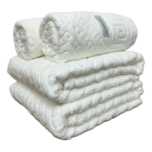 Jogo Toalha Banhão Buddemeyer Olimpo Extra Soft Gigante 4pçs Cor Branco 1011 Jogo Toalha Banhão Buddemeyer Olimpo Extra Soft Gigante 4pçs Cor Branco 1011