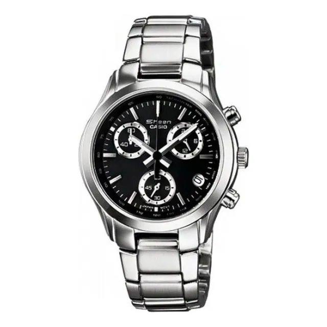 Reloj Original Sheen Shn-5000bp-1av Dama Casual Plateado