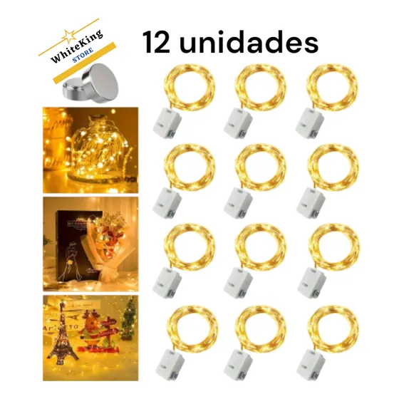 Luces Led Hada Cortina Navidad Cinta Tira