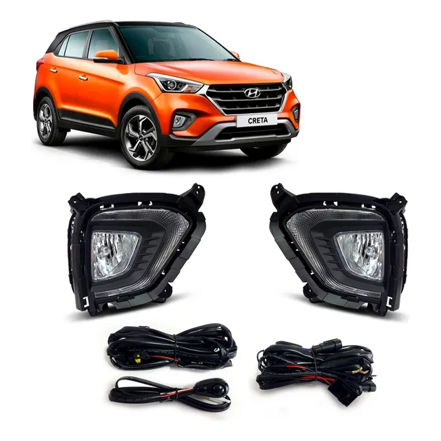 Faros Neblineros Hyundai Creta 2018 2019 2020 Drl