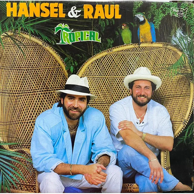 Disco Lp - Hansel & Raul Y La Orquesta Calle 8 / Tropical