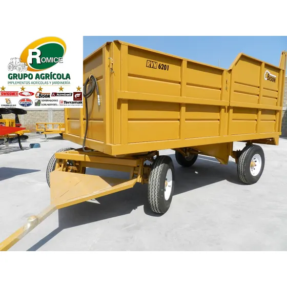 Remolque Ensilador Hidraulico Cosechador 6 Toneladas Bison