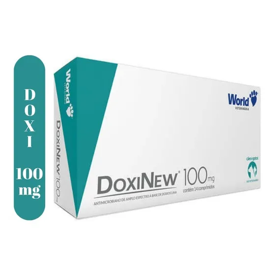 Doxinew 100mg Antibiótico (doxiciclina) - Cx 14 Comp. - Word