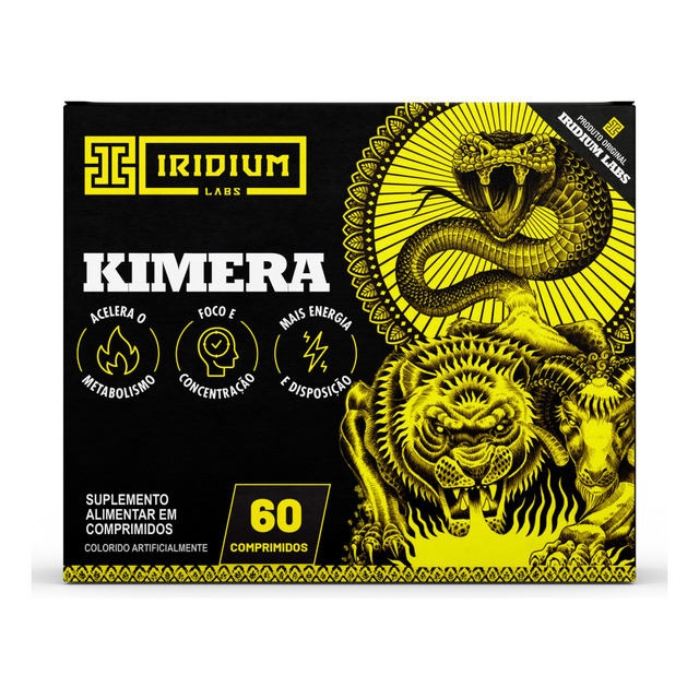 Kimera Thermo 60 Comps Termogênico Iridium Labs Sem Sabor Kimera Thermo 60 Comps Termogênico Iridium Labs Sem Sabor