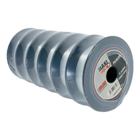 Nylon Para Pesca 0.6mm 6unidades Monofilamento