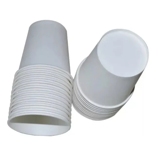 500 Vasos De Polipapel + Tapas