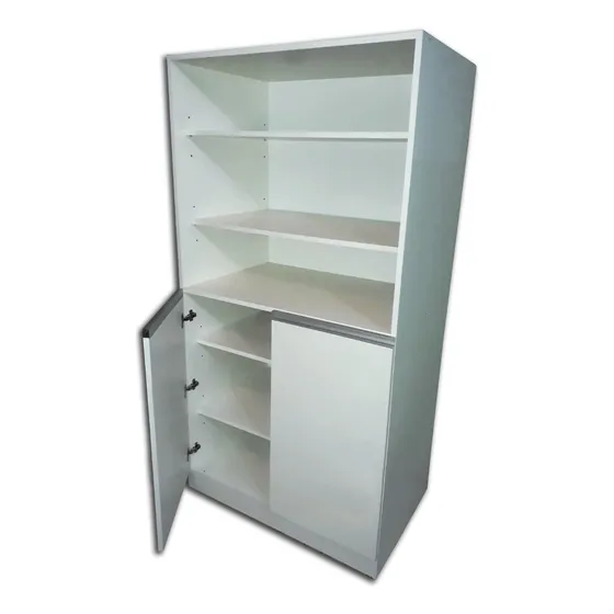 Despensero, Con Puertas Y Estantes, 1.83x95x60 Cm Mdf 18 Mm