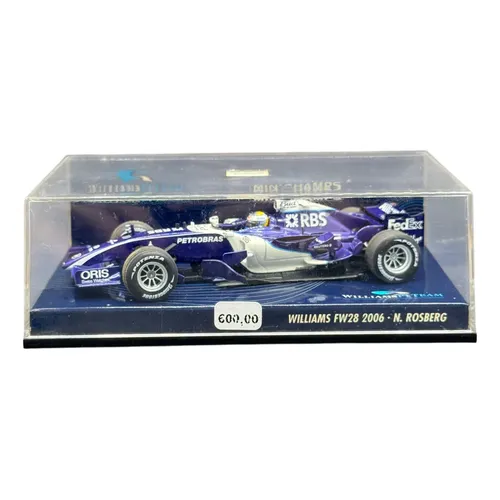 Minichamps F1 1/43 Williams Fw14 1991 Mansell Taxi Senna #5