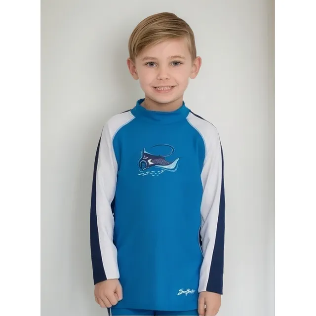 Remera Manga Larga Surf Protección Uv Playa Piscina Agua