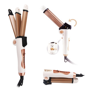 Alaciadora+tenaza Rizadora+wafflera 3 En 1 Pleg Timco Tp-3 Alaciadora+tenaza Rizadora+wafflera 3 En 1 Pleg Timco Tp-3