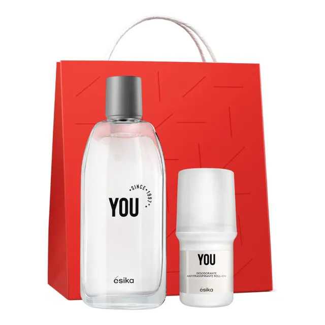 Set Perfume You + Deo Ésika + Bolsa De Regalo