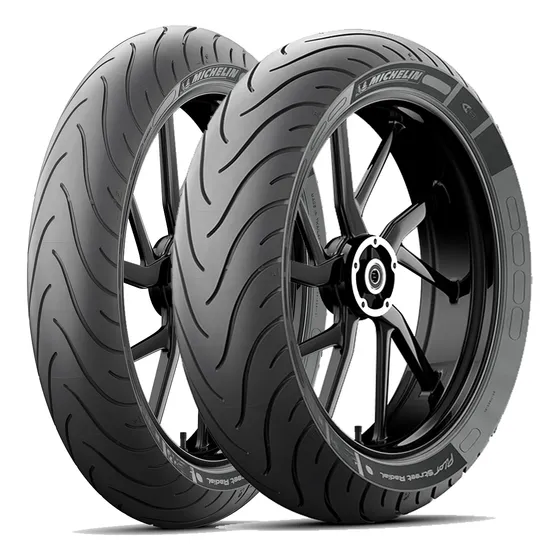 Par Pneu 120/70-17 E 180/55-17 Michelin Hornet Cb 600 650