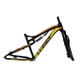 Cuadro Y Tijera Bicicleta Aluminio Alurock Luger Rodada 26 Cuadro Y Tijera Bicicleta Aluminio Alurock Luger Rodada 26