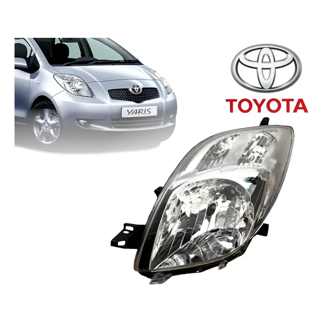 Faro Izquierdo Para Toyota Yaris Sport (06-09)