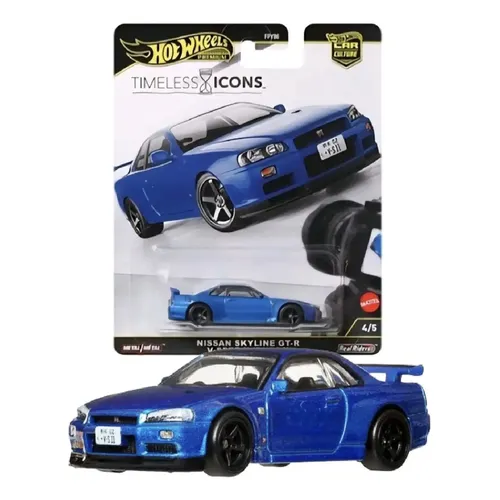 ホットウィール RLC 日産　スカイライン GT-R R34 Blue 青ルース Hot Wheels Rlc Nissan Skyline Gtr R34 Blue Gt-r #5046/12500