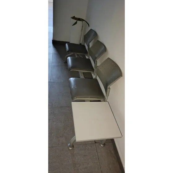 Silla Tandem Triple Usadas En Buenas Condiciones