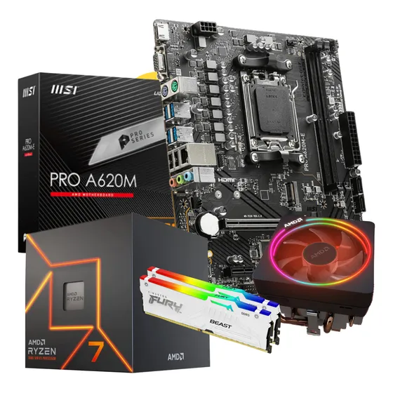 Combo Actualizacion Gamer Amd Ryzen 7 5700g + B450 + 32gb !