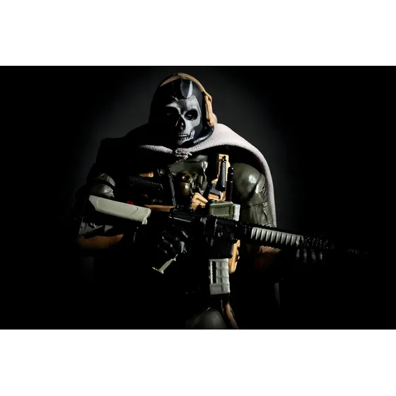 Ghost (jawbone) Call Of Duty Figura De Acción Jazwares