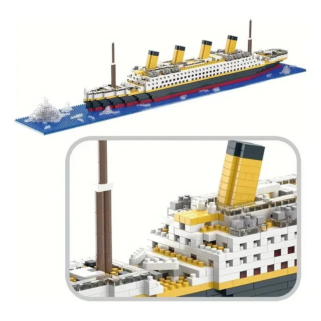 Titanic Bloques Set Construcción Compatible Con Lego 1872pzs