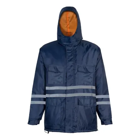 Parka Termica Azul 100% Impermeable