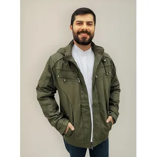 Jaqueta Masculina Sarja Forrada Blusa De Frio Japona Grossa Jaqueta Masculina Sarja Forrada Blusa De Frio Japona Grossa