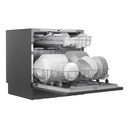 Lava Louças 8 Serviços Cinza Touch Plus Midea Cinza 127v
