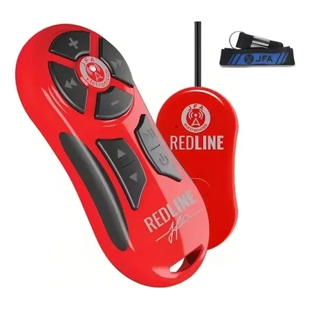 Controle Longa Distância Jfa Redline Wr 1200m Compatível Universal Vermelho
