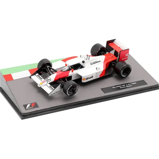 Mclaren Mp4/4 1988 Senna 1/43 Coleccion Formula 1 Salvat