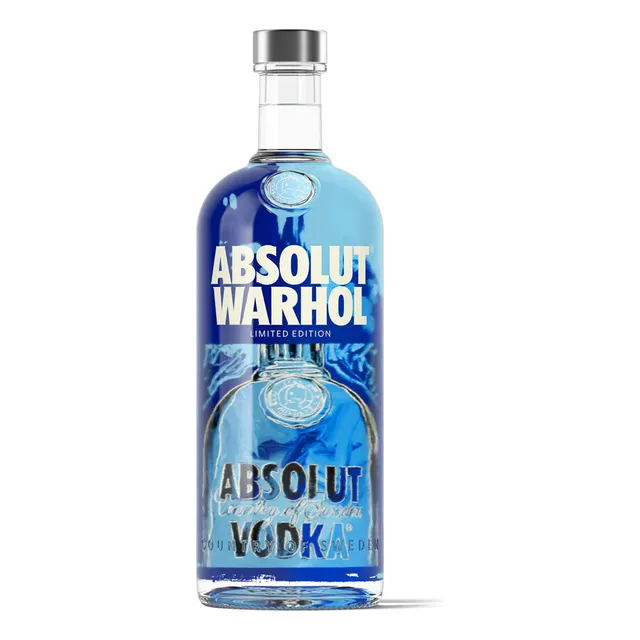 Vodka Absolut Warhol 1l Edição Limitada