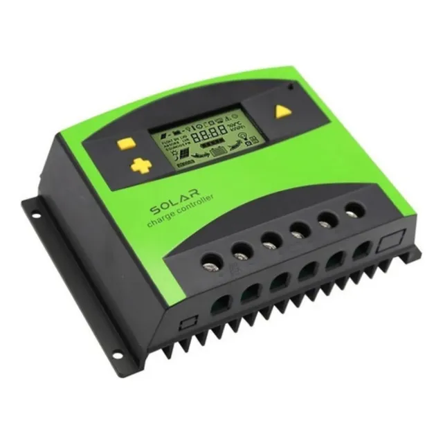 Controlador Solar Lucky Tc60 12-24v Pwm Com Lcd