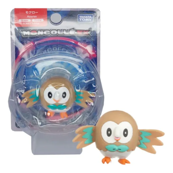 Pokemon Takara Tomy Exclusivo Asia Rowlet